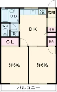 メゾンK【1階】の間取り