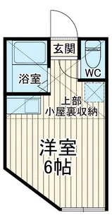 ユナイト追浜ジョルジャ・メローニ【109号室】の間取り