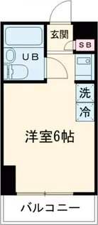 ハイツ鹿島の森【0317号室】の間取り