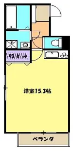 ハイムルビコン【402号室】の間取り