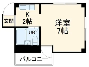 髙松ビル【4階】の間取り
