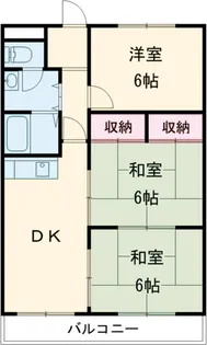 グリーンプラザ【1階】の間取り