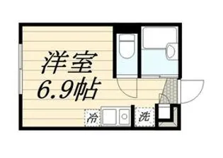 壱番街・鷹【2階】の間取り