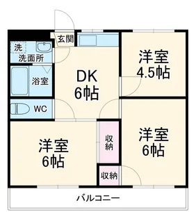 グリーンヒルタカハシ【2階】の間取り