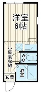 ユナイト追浜ジョルジャ・メローニ【211号室】の間取り
