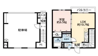 エスパース恋ヶ窪BASEⅡ【1階】の間取り