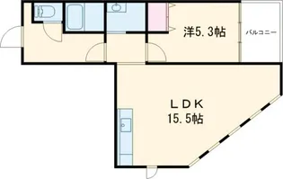 ブランクロスⅠ【2階】の間取り