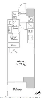 カナルフロント芝浦【2階】の間取り