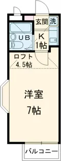 ファーストパレス金森【108号室】の間取り