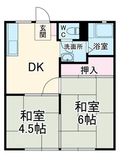 ニューネイバー【106号室】の間取り