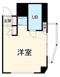 ユニーブル保土ヶ谷【408号室】の間取り