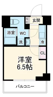 GENOVIA南行徳skygarden【3階】の間取り