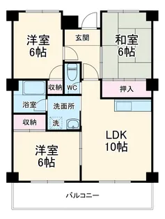 エクセル千里【3階】の間取り