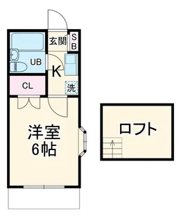 ソユーズ【2階】の間取り