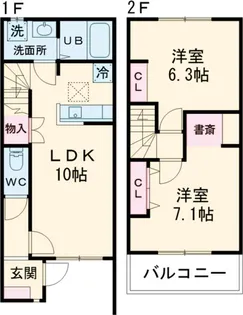 トミーレジデンス【1階】の間取り