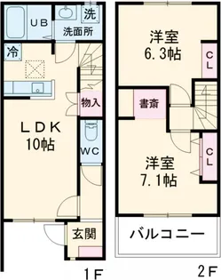 トミーレジデンス【1階】の間取り