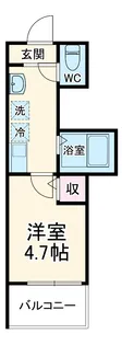 MELDIA相模大野【3階】の間取り