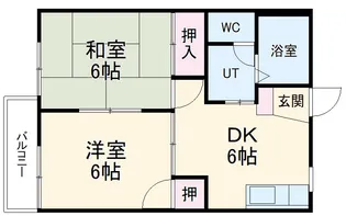 フレグランス美和【102号室】の間取り