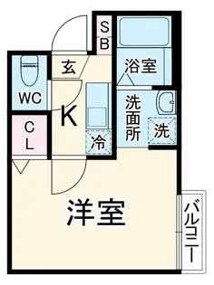 グリアーレ【1階】の間取り