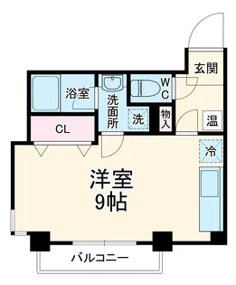 ドルチェヴィータ四条大宮【602号室】の間取り