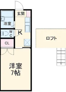 ヴィレジ日の丸【105号室】の間取り