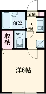 アーバンオアシス【202号室】の間取り