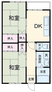 エクメーネ加藤Ⅰ【203号室】の間取り