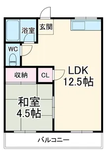 グリーンハイツ秋【2階】の間取り