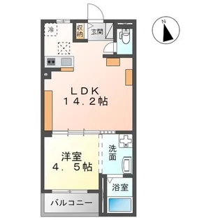 エミネンス・ハラ A【1階】の間取り