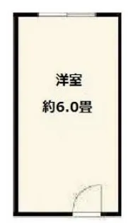 TCRE新大久保【209B号室】の間取り