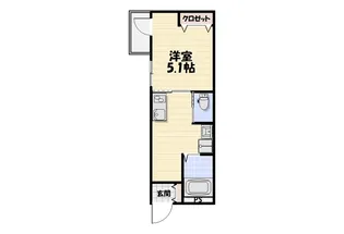 LIKES仁戸名町A棟【1階】の間取り