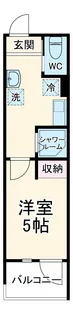 MELDIA小田急相模原Ⅱ【2階】の間取り