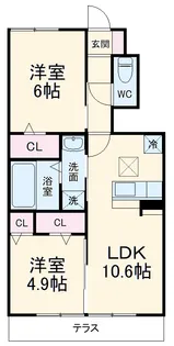 令美の杜【1階】の間取り