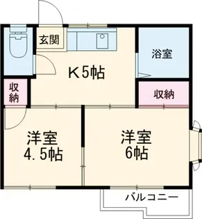 ローレルハイツ【2階】の間取り