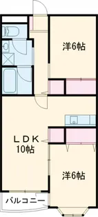 シンフォニー【3階】の間取り