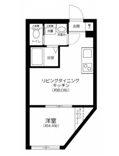 Residence 南千住【2階】の間取り