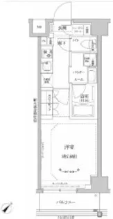 RELUXIA北赤羽【1階】の間取り