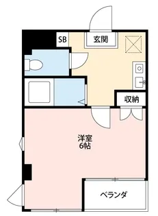 レイクトップ鶴川【2階】の間取り