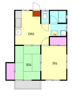 メゾン椎の実【2階】の間取り