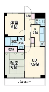 クリオ海老名弐番館【7階】の間取り