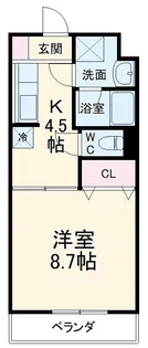 ラポールⅡ【302号室】の間取り