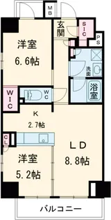 ヴェルデュール高田馬場【11階】の間取り