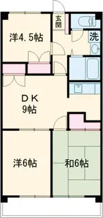 ロングキャッスルⅡ【1階】の間取り