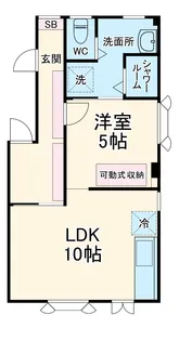 東千葉ハイリビング壱番館【2階】の間取り