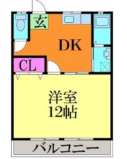 第1丸博ビル【203号室】の間取り
