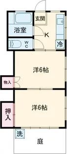 栄ハイツ【1階】の間取り