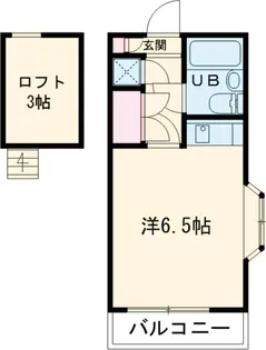 ウイックス・三鷹【2階】の間取り