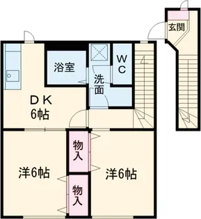 ウッディベル21【2階】の間取り