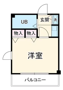 サンウィロー朝霞【301号室】の間取り