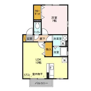 グラシアス C【2階】の間取り